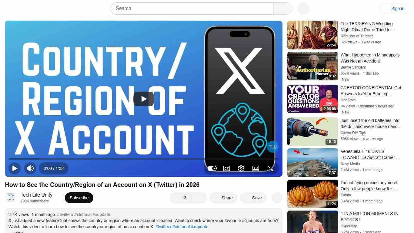 How to See the Country/Region of an Account on X (Twitter) in 2026 - YouTube